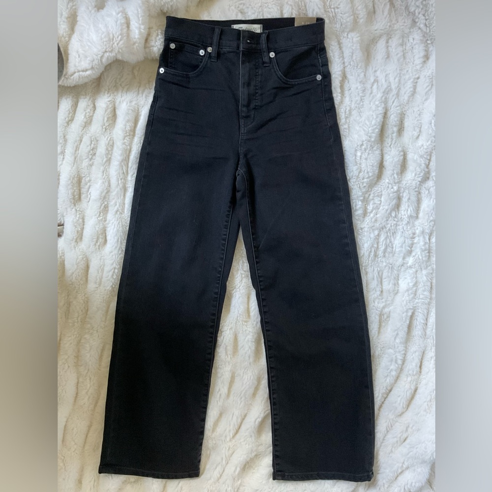 NWT Madewell cropped wide leg